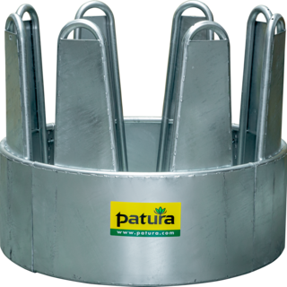 Patura Ronde ruif voor paarden, Ø1,30m, 8 voederplaatsen