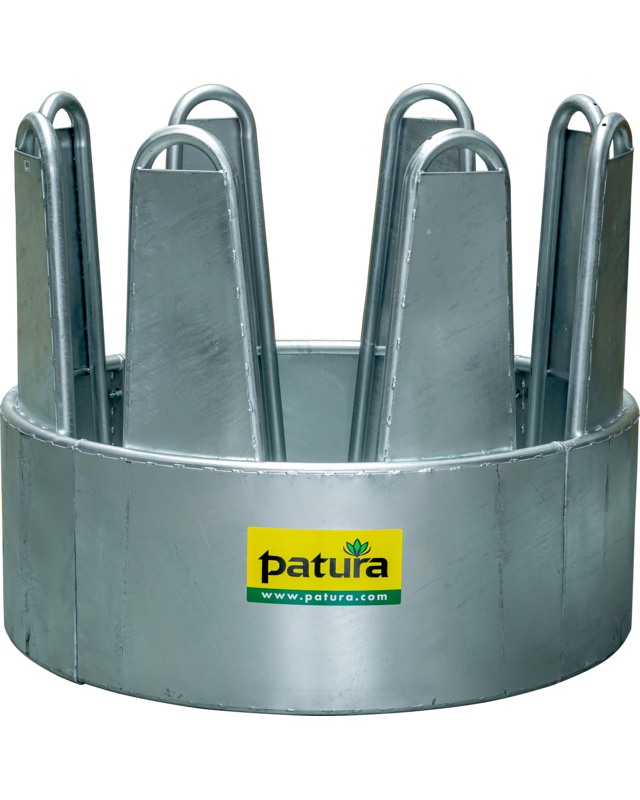 Patura Ronde ruif voor paarden, 8 voederplaats zonder driepuntsophanging