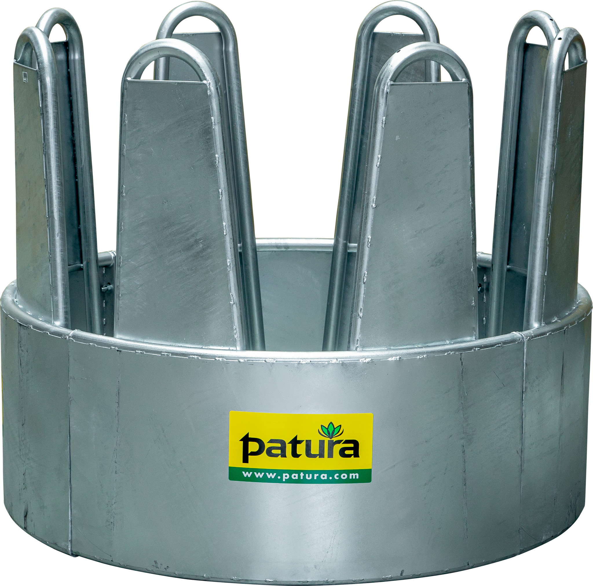 Patura Ronde ruif voor paarden, 8 voederplaats zonder driepuntsophanging