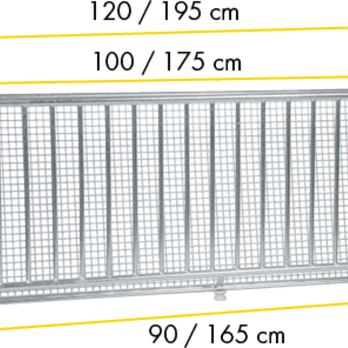 Patura Hooiruif voor afscheidingen, 1,00 m