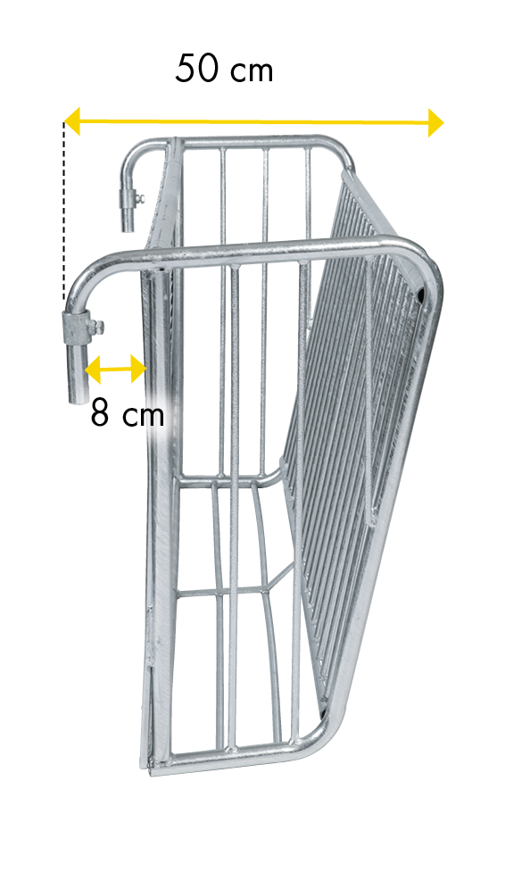 Patura Hooiruif voor afscheidingen, 1,75 m