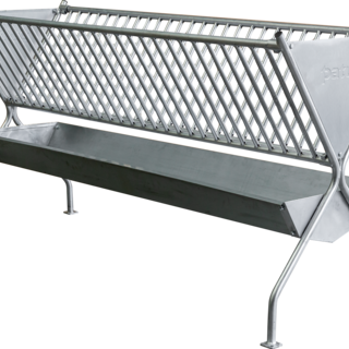 Patura Dubbele hooiruif (met voerbak voor krachtvoer)