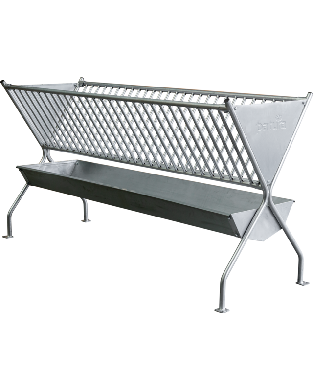 Patura Dubbele hooiruif Met trog voor krachtvoer