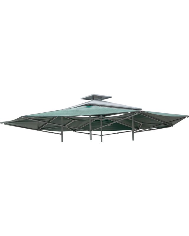 Patura Klimatiseringsdak voor professionele vierkante ruiven