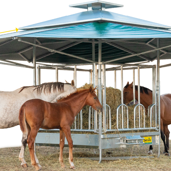 Patura Klimatiseringsdak voor professionele vierkante ruiven