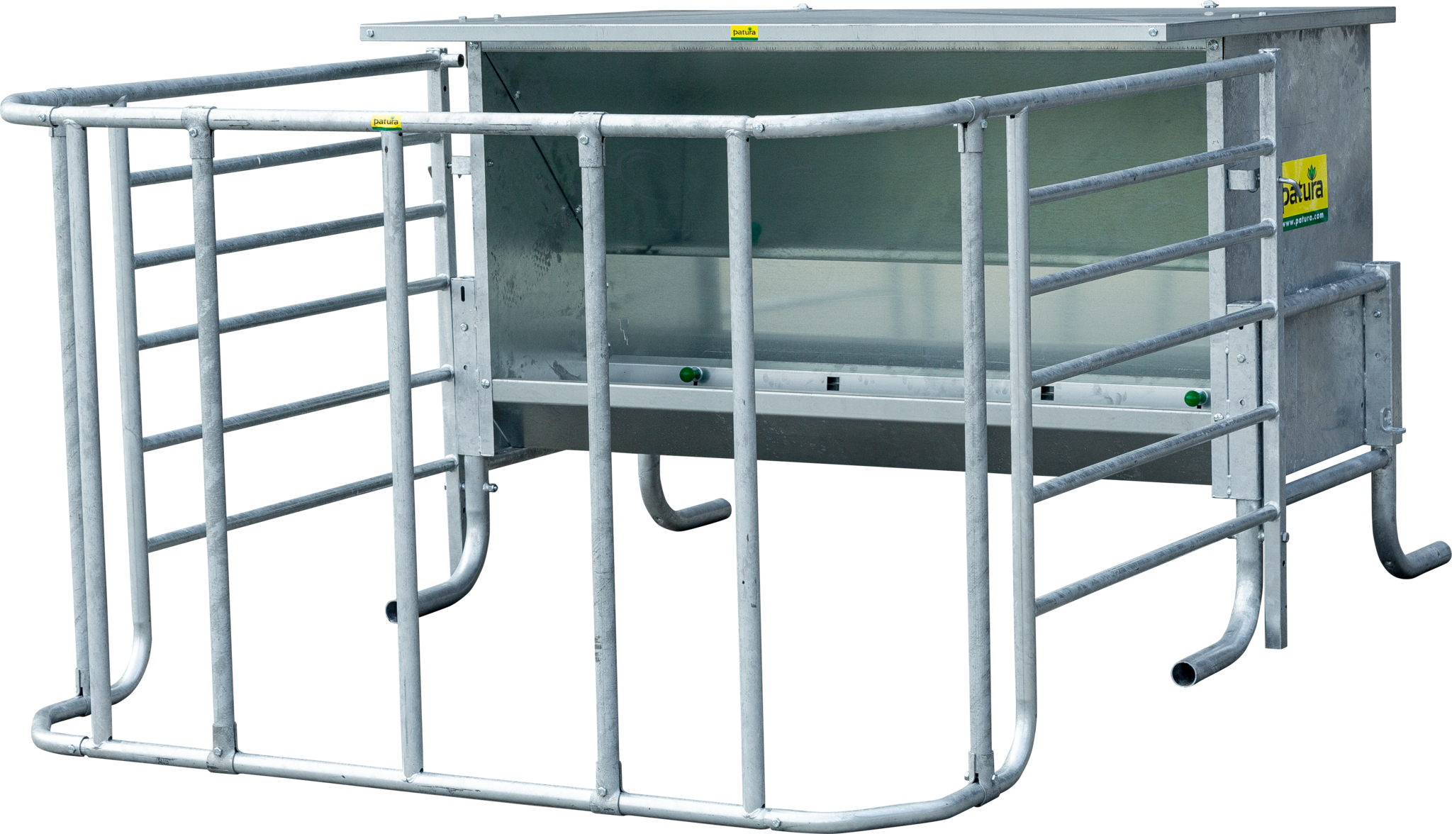Patura Krachtvoerautomaat voor kalveren incl. hekwerk