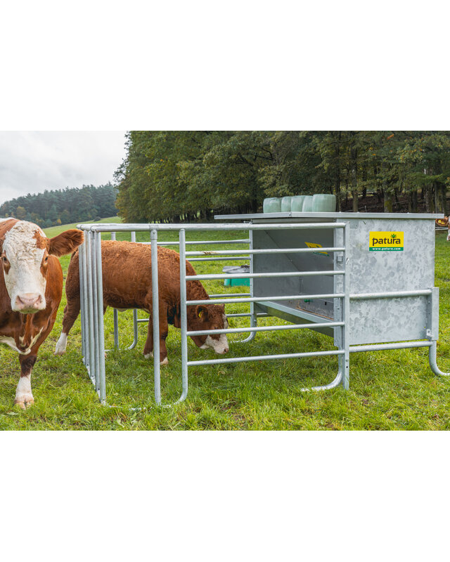 Patura Krachtvoerautomaat voor kalveren incl. hekwerk
