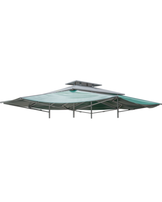 Patura Klima-Dak voor Grote balen ruif