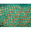 Voerbesparend net  2,40 x 2,40 m maaswijdte 6,00 cm met elastische spanband en karabijnhaak