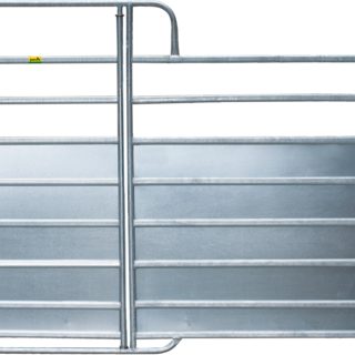 Patura Paneel-8 Plus met poort, plaatstalen bekleding, lengte 3,00m, hoogte 2,20m