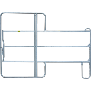 Patura Paneel-3 met poort, lengte 3,00m, hoogte 2,20m