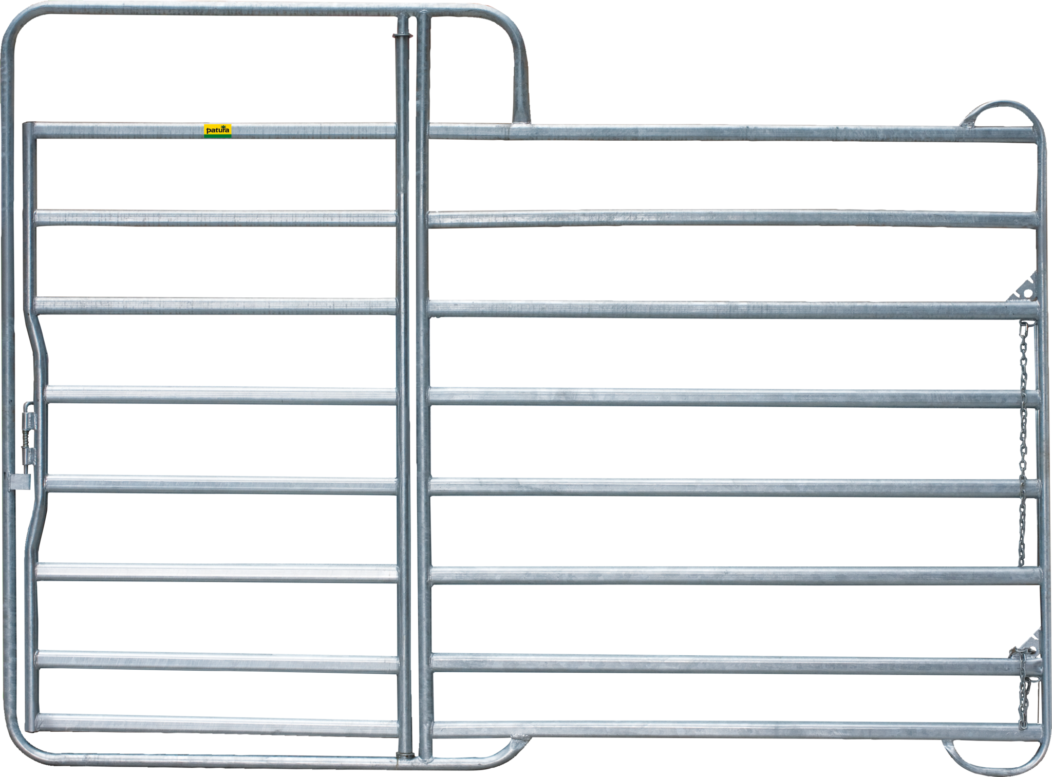 Patura Paneel-8 met poort, lengte 3,00m, hoogte 2,20m