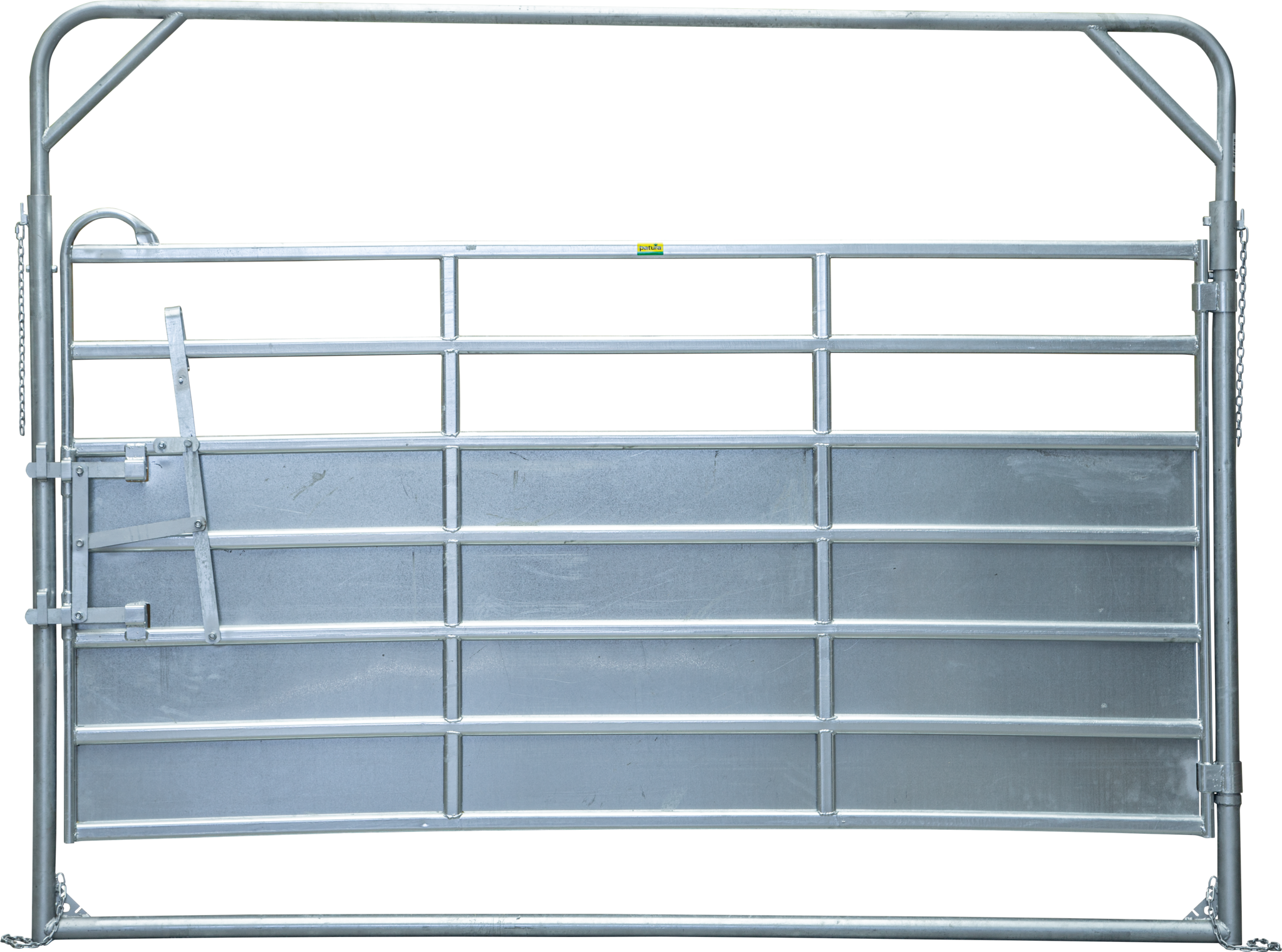 Patura Draaipoort-8 Plus, plaatstalen bekleding, lengte 3,18m, hoogte 2,20m