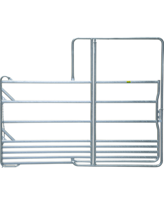 Patura Veiligheidspaneel paarden met poort, lengte 3,00m, hoogte 2,40m