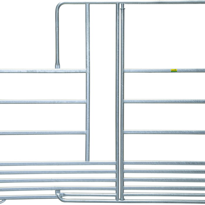 Patura Veiligheidspaneel-paarden met Poort en 1x voerplaats lengte 3,00 m, hoogte 2,40 m