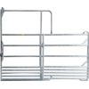 Veiligheidspaneel voor paarden met schuifpoort 3,00 m, hoogte 2,50 m