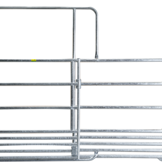 Patura Veiligheidspaneel paarden met schuifpoort, lengte 3,00m, hoogte 2,50m