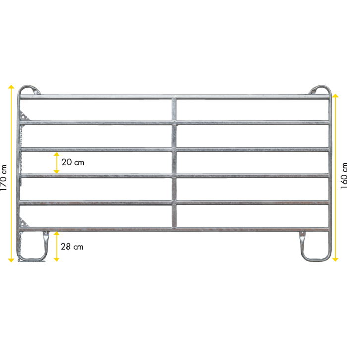 Patura Panel, Compacte 2,40 m Breedte 2,40 m, Hoogte 1,70 m, vz