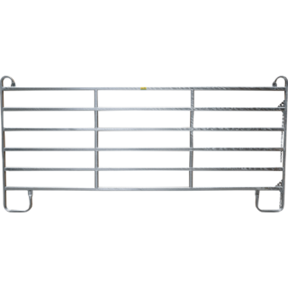 Patura Paneel-6 Compact, lengte 4,00m, hoogte 1,70m, 2 midden steunen