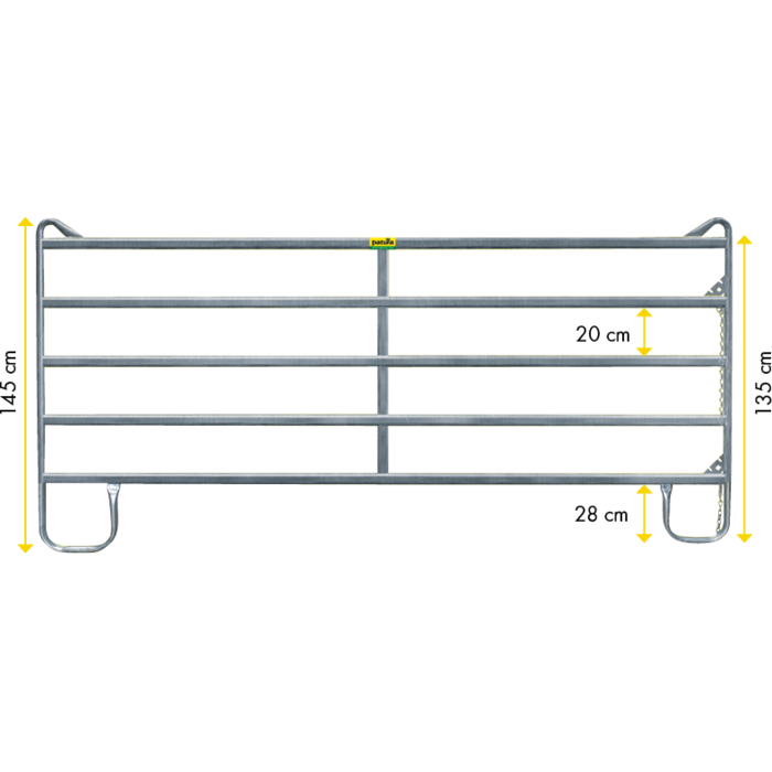 Patura Ponypaneel 3,60 m, h=1,45 m, vz