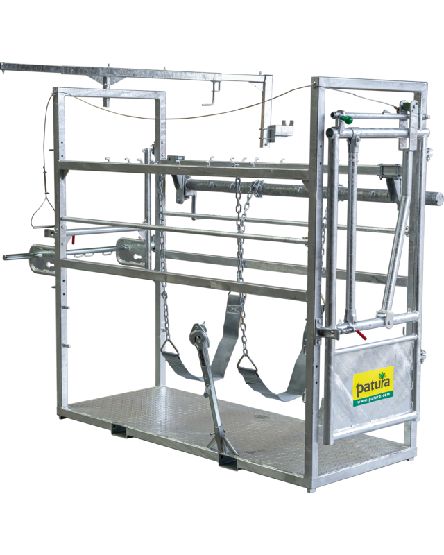 Patura Kit zijkant begrenzingsbuizen (= 2 stuk) voor klauwbehandelbox stal en Profi M