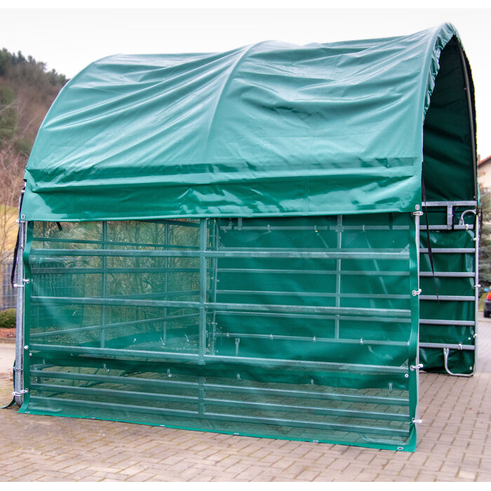 Patura Windbreekgaas voor paneeldak compact zijkant 6 m, hoogte 1,6 m