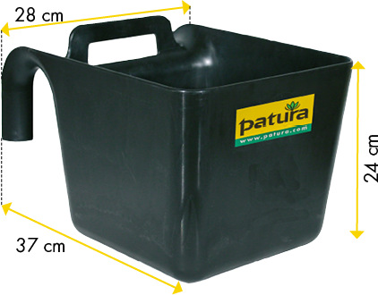 Patura Kunststof transportkrib, 11 liter om in scheidingswanden te hangen