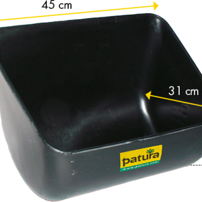 Patura Kunsstof voerbak, 12 l.