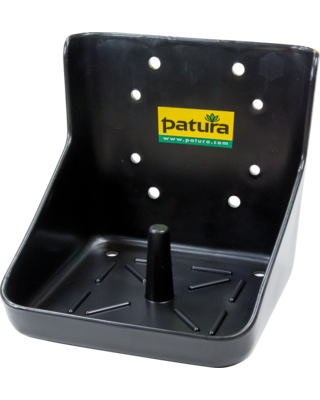 Patura Kunststof liksteenhouder, voor 10kg steen, hoekig