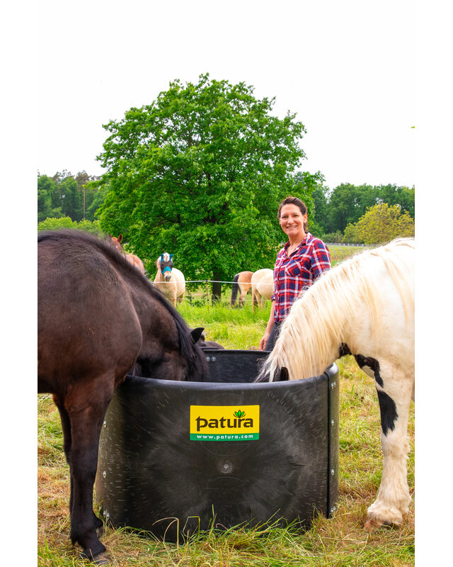 Patura Plastic Ring Feeder Slow-Feeder d = 1.25 m, h = 0.78 m, 3-part