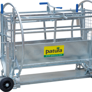 Patura Draaikorf voor schapen, incl. chassis