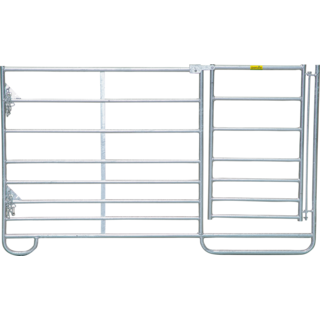 Patura Minipaneel met poort, lengte 1,83m, hoogte 1,10m