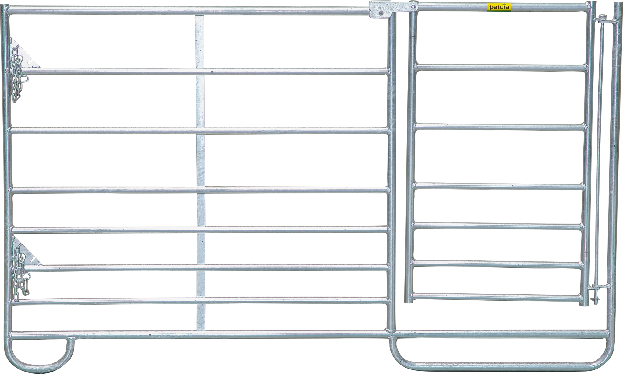 Patura Minipaneel met poort, lengte 1,83m, hoogte 1,10m