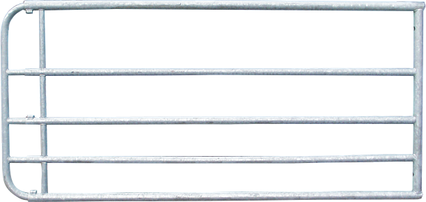 Patura Verstelbaar Weiderasterpoort 90cm, lengte 1,10-1,7m, gegalvaniseerd, incl. montageonderdelen