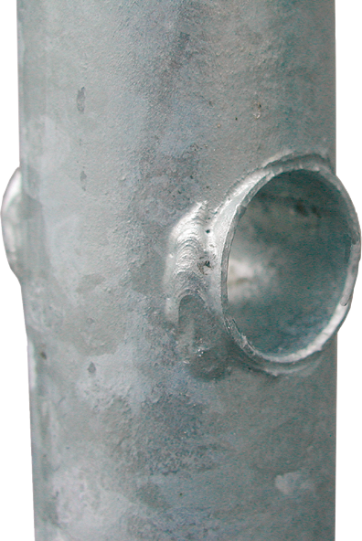 Patura Verstelbaar Weiderasterpoort 90cm, lengte 1,10-1,7m, gegalvaniseerd, incl. montageonderdelen