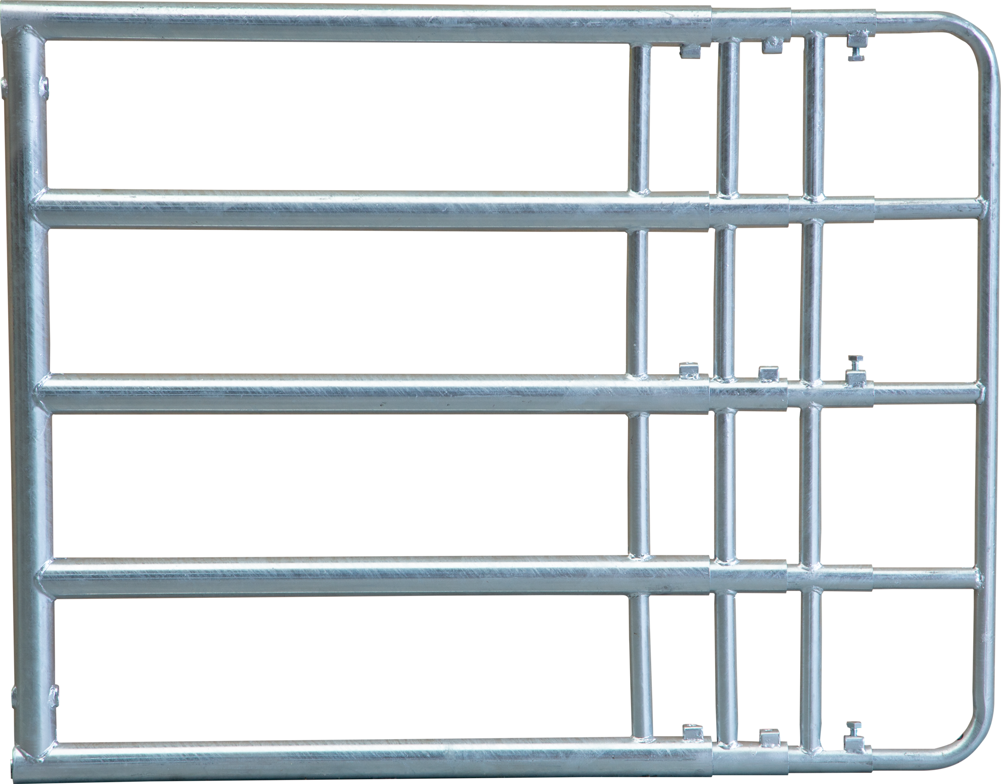 Patura Drievoudig verstelbare schrikdraadpoort Compact, lengte 1,25 - 3,00 m, hoogte 90 inclusief montage onderdelen