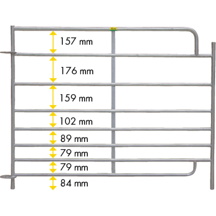 Patura Steekfixhek XL, 1,37 m