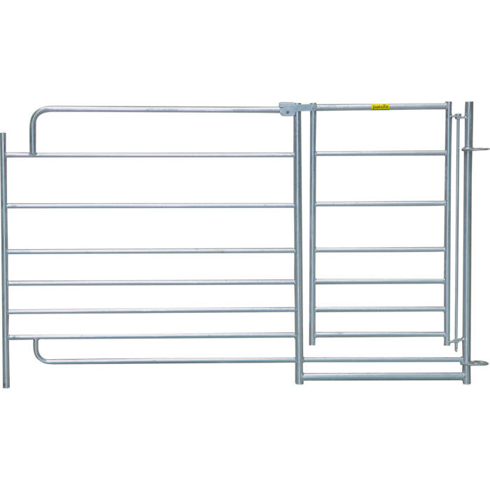 Patura Steekfixhek XL met poort, 1,83 m