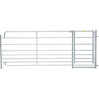 Patura Steekfix hek XL met poort, lengte 2,75m, hoogte 1,10m, 1 midden steun