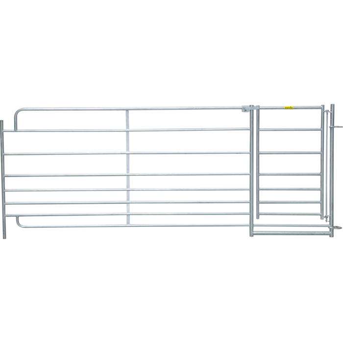 Patura Steekfixhek XL met poort, 2,75 m