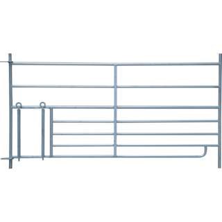 Patura Steekfix hek met lammetjes kruipgat, lengte 1,83m, hoogte 0,92m