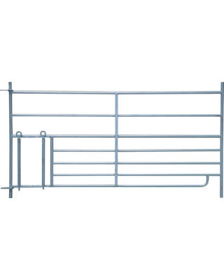 Patura Steekfix hek met lammetjes kruipgat, lengte 1,83m, hoogte 0,92m