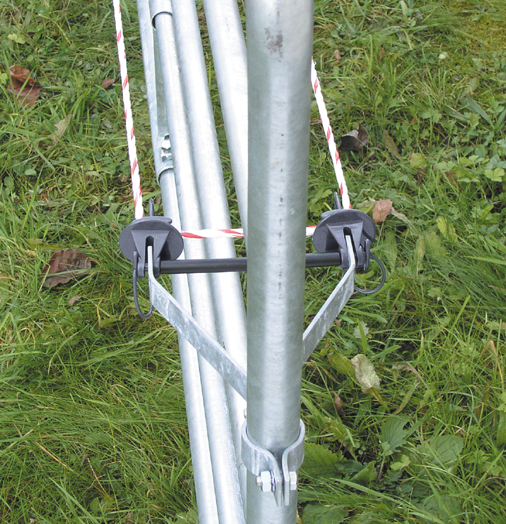 Patura Weiderasterpoort 90cm, lengte 2,00-3,0m gegalvaniseerd, incl. montageonderdelen