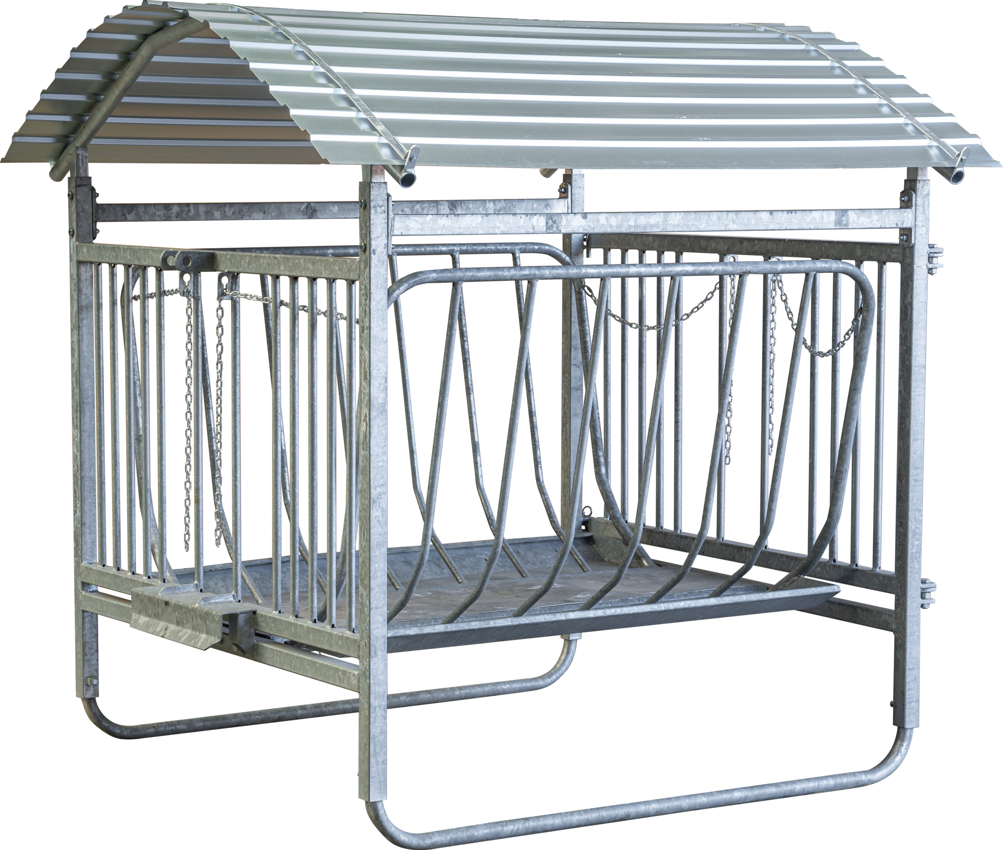 Patura vierkante ruif voor schapen met dak