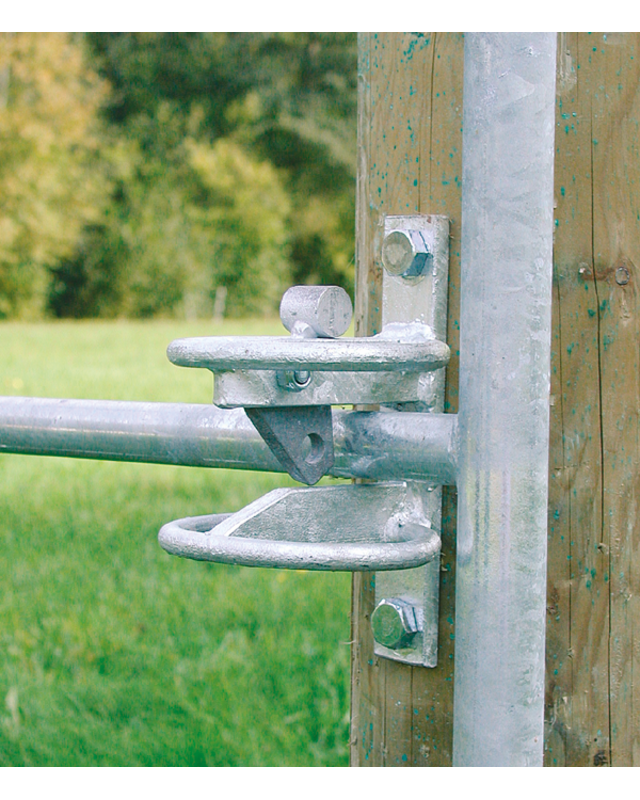 Patura Weiderasterpoort 90cm, lengte 4,00-5,0m gegalvaniseerd, incl. montageonderdelen