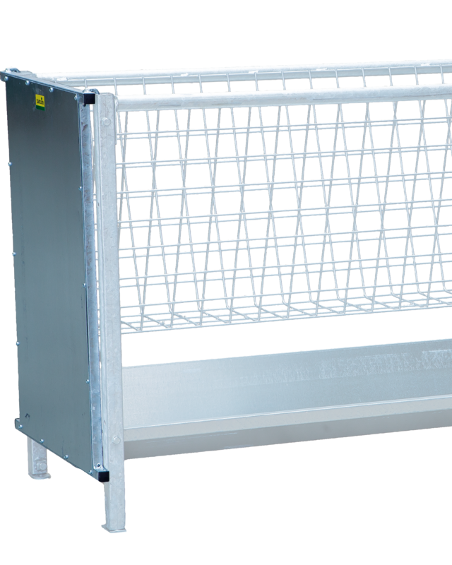 Patura eindstuk voor gang trog om op te hangen verzinkt, voor schapen