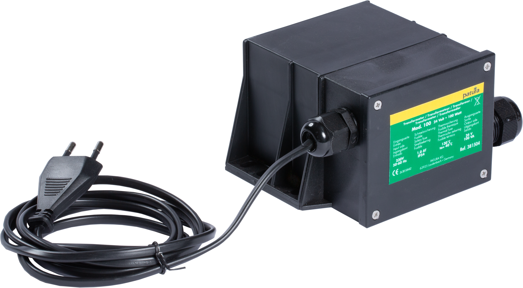 Patura Transformator Mod. 100 24 V / 100 W
