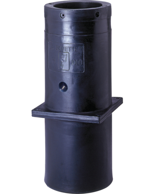 Patura PE-standpijp, geïsoleerd, inbouwhoogte 60cm (+40cm)