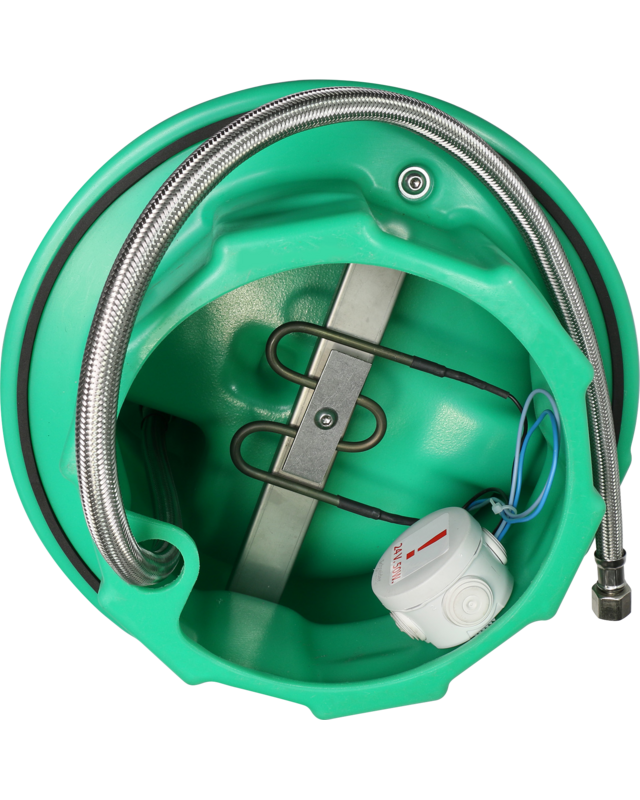 Patura Vlotterventiel drinkbak Lakcho 2 verwarmingselement 24 V / 80 W kunststofbehuizing