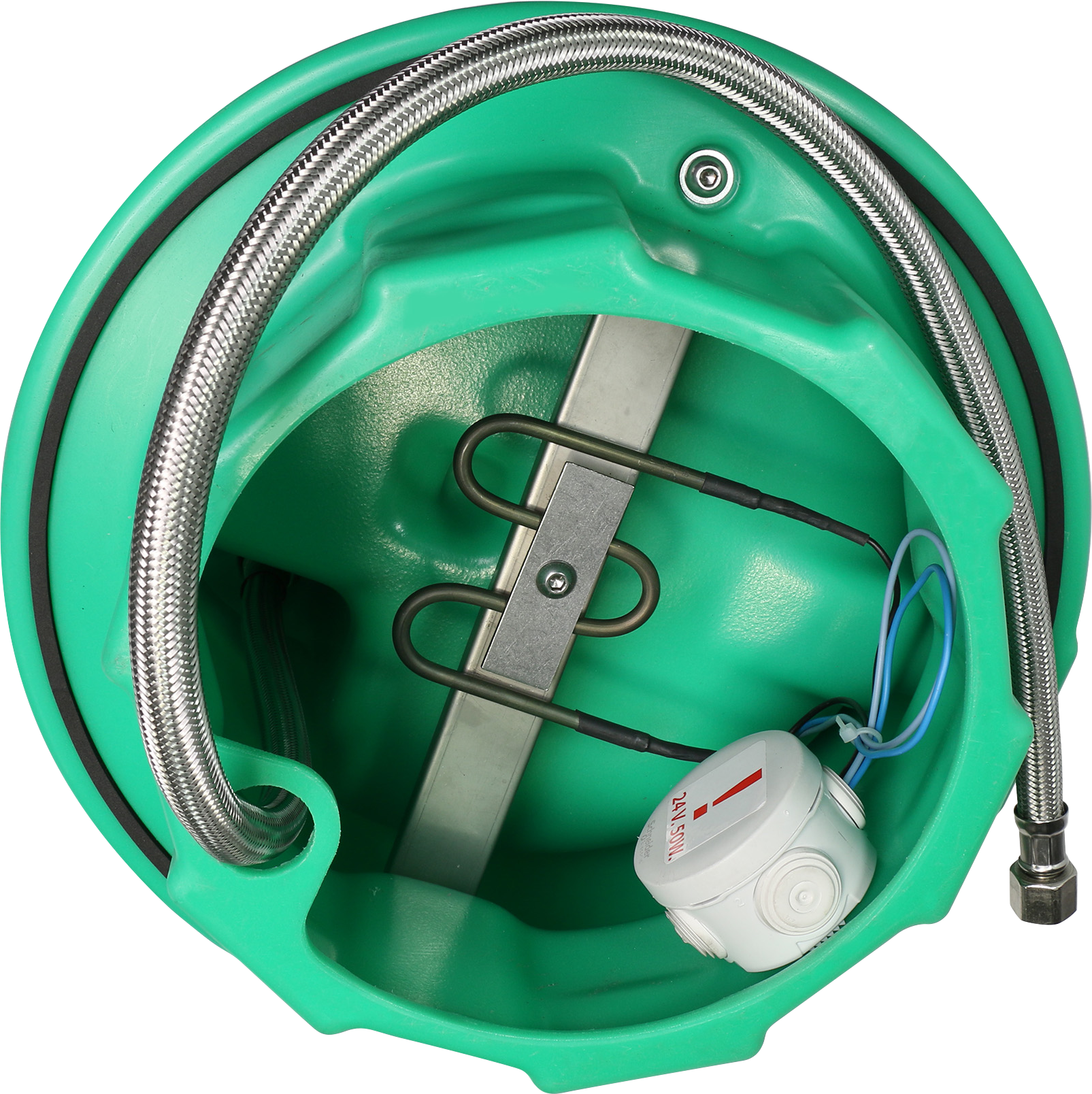 Patura Vlotterventiel drinkbak Lakcho 2 verwarmingselement 24 V / 80 W kunststofbehuizing